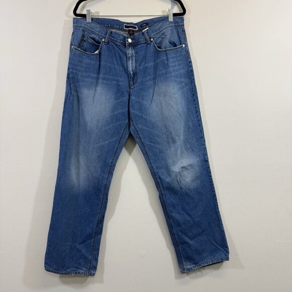 MICHAEL KORS Men’s Classic Fit Jeans Size 38 X 30 Straight Leg Denim - Picture 1 of 8
